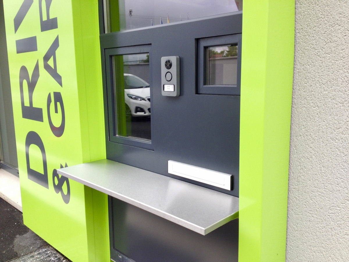Création de la facade d'un drive pour une pharmacie