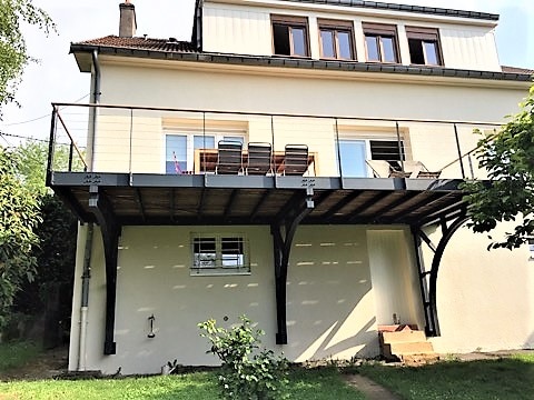 Terrasse métallique - Scy-chazelle