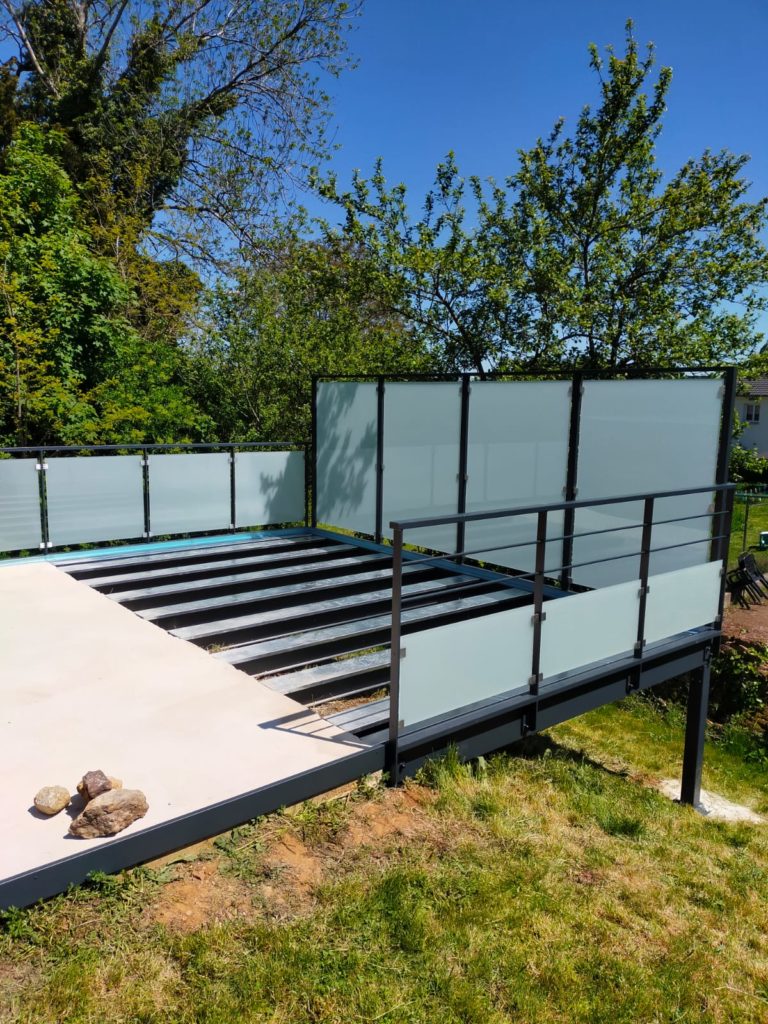 Extension de terrasse à Villers la Montagne